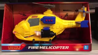 Fire Helicopter Toy