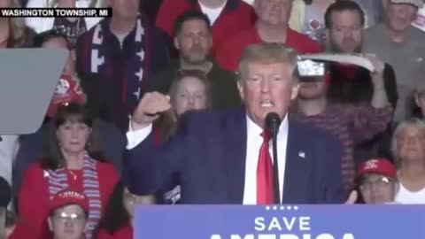 President Donald Trump Rally in Washington Township, Michigan- 04.2.2022