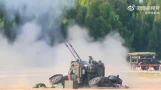 Footage of China's military exercises in Fujian province