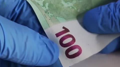 Hidden Truth in 100€ bill