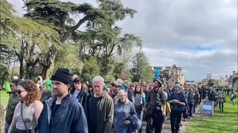 Cirencester Park Turnstiles: Lord Bathurst & Right To Roam's John Moses BBC World Tonight 18Mar24