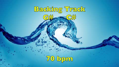 G# Backing Track 70 bpm