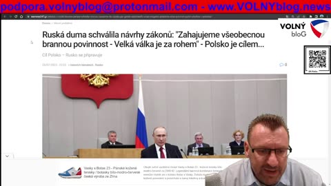 26.7.2023 Lubomír Volný - komentované zrpavodajství Volného bloGu