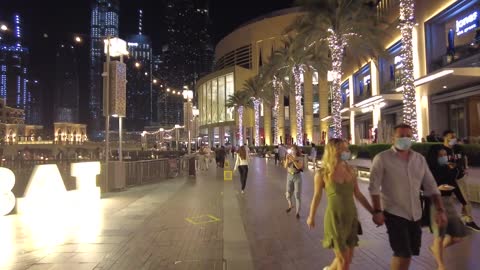 Dubai Mall Busy Ramadan Night 2021