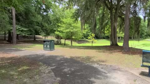 Hiking Depot Park in Gainesville Central Florida