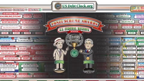 National debt Clock "HACKED" This is crazy.