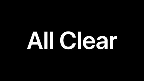 All Clear!
