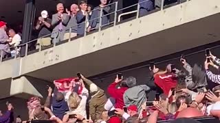 President Trump Greeted by Loud Cheers at Bama-LSU Game [WATCH]