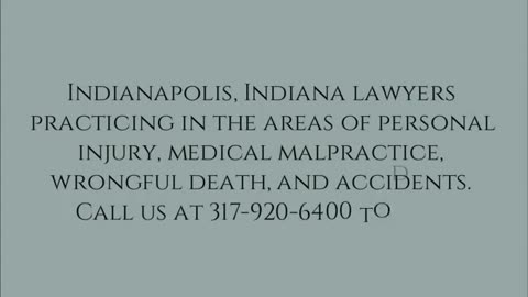 Indianapolis medical malpractice lawyer