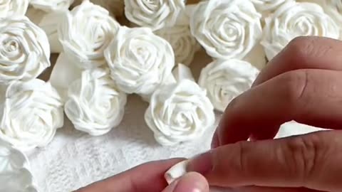 How to make a ROSE with tissue paper