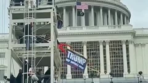 Patriot's CHANT IT'S OUR HOUSE! Save America March - Washington DC 01-06-2021