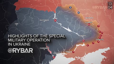 ►🇷🇺🇺🇦🚨❗️⚡️ Rybar Review of the Special Military Operation April 8-14 2024
