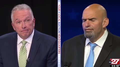 Trainwreck. John Fetterman Speaks Gibberish on Minimum Wage at PA Senate Debate