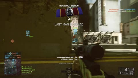 Battlefield 4-Clips From Some Sniper Play