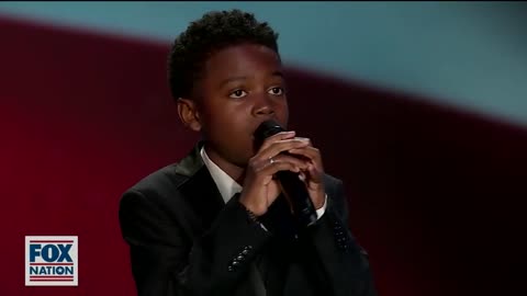 9-year-old D'Corey Johnson STUNS Crowd with National Anthem Rendition