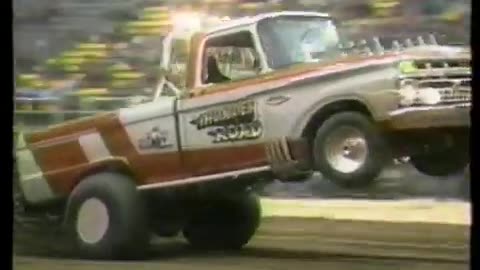 April 26, 1986 - Ad for Truck Pull at Fort Wayne's Baer Field Raceway