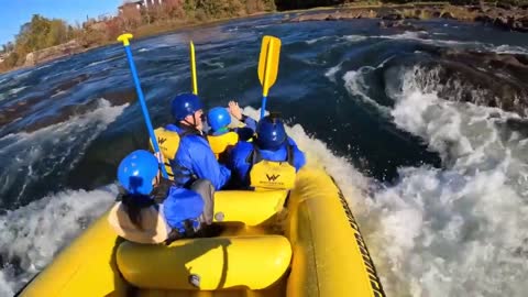 Extreme White Water Rafting in the Chattahoochee River