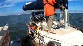 Sabine Pass Gulf of Mexico Sailboat Tow - Captain Tommy Savoy