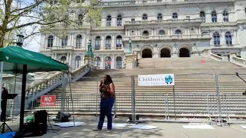 They are still coming after your kids! Rally, Albany, NY - Children's Health Defense - Part 3
