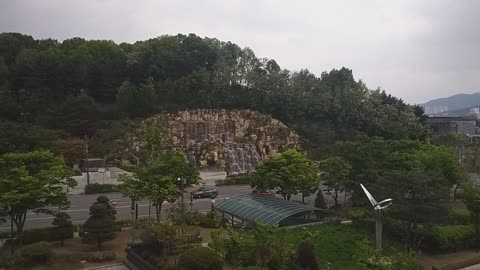 Artificial Falls near the Seoul Arts Center in CheongJu