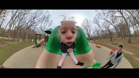 Adina @ Bethpage Park Down The Slide