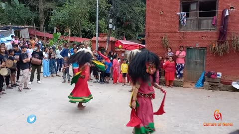 Lakhe Dance, Machhegaun, Krishna Janmashtami, 2080, Part V