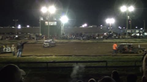 Full Size Carroll county kentucky Demolition derby 10/20/12