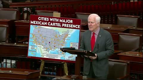 Senator John Cornyn Speaks On Joe Biden Border Crisis And Crime Surge