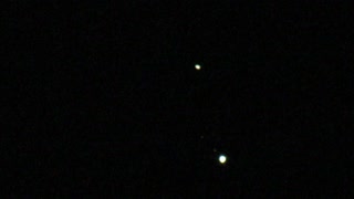 Incredible amateur footage of Saturn/Jupiter Conjunction with Jupiter Moons