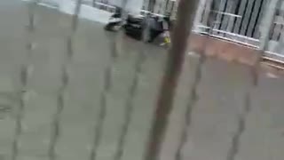 Inundaciones en el barrio Las Palmeras