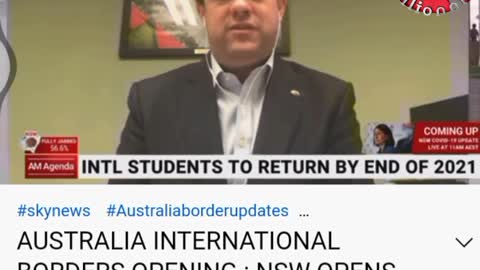 Booming information on Australia Border opening