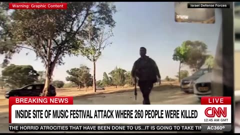 Anderson Cooper Reports from Israel Where Hamas Executed 260 Kids at Nova Concert
