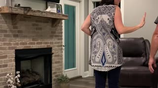 Cracked TV Prank on Mom