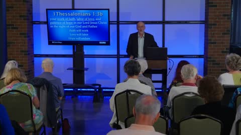 Pt. 1 - Be Saved, Be Bold - 1 Thessalonians 1_1-10 with Bob Hunt