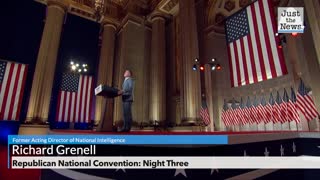 Former Acting Director of National Intelligence Richard Grenell speaks at RNC Night Three