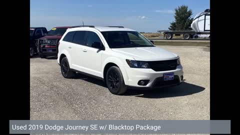 Review: Used 2019 Dodge Journey SE w/ Blacktop Package