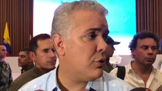 Iván Duque habla sobre amenazas a Petro