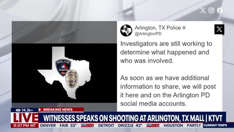 Arlington, TX mall shooting- 2 people shot after argument - LiveNOW from FOX