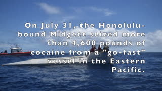 New Coast Guard cutter's drug busts