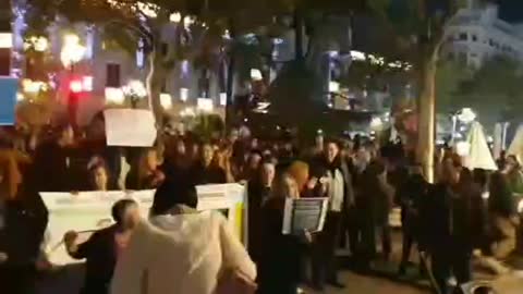 MANIFESTACION MADRID masiva contra la TIRANIA COVID GENOCIDIO-GRAFENO