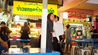 Walking Tour at Thai Market