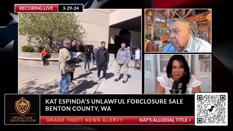 RECORDING LIVE!! Unlawful Sheriff Foreclosure Sale