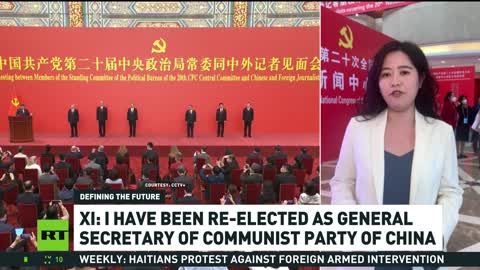 Xi Jinping è stato rieletto a capo del Partito Comunista Cinese per i prossimi cinque anni,iniziando uno storico terzo mandato da presidente del partito