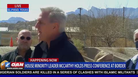 Kevin McCarthy Went to the Border and TORCHED Biden's Handling of the Migrant Crisis
