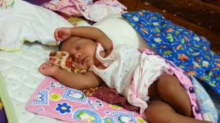 Baby sanu sleep..