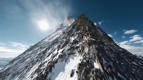 Summiting the Matterhorn with an FPV Drone🔥👍👌😯