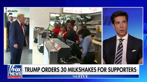 Trump_‘The Five’- Trump orders milkshakes while Biden lashes out