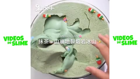 Relaxing & satisfying slime video