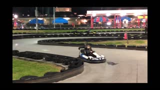 Go-kart Racing at the NASCAR Speedpark