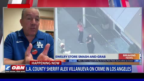 L.A. County Sheriff Alex Villanueva Talks About His Reelection Campaign, Crime Plaguing City